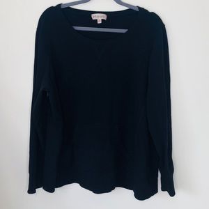Philosophy | Black Long Sleeve Sweatshirt